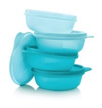 Tupperware 4 Parça Yuvarlak Plastik Saklama Kabı 300 ml