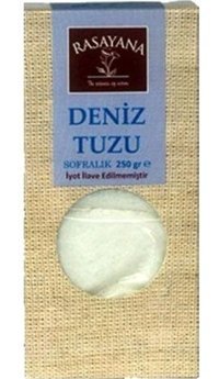 Rasayana İyotsuz Toz Deniz Tuzu Paket 250 gr