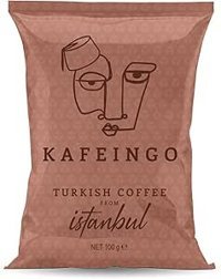 Kafeingo Sade Orta Kavrulmuş Türk Kahvesi 100 gr
