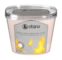 Efsina İyotlu Kristal Himalaya Tuzu Kutu 2 kg