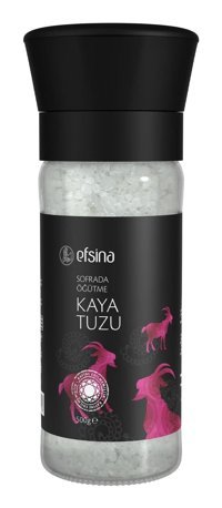 Efsina İyotlu Kristal Kaya Tuzu Değirmen