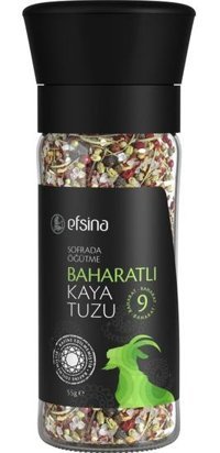 Efsina İyotlu Kristal Kaya Tuzu Değirmen 55 gr