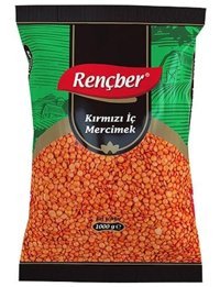 Rençber Bakliyat Kırmızı Mercimek 1 kg