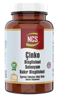Ncs Yetişkin Çinko 180 Adet