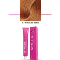 Neva 9.3 Açık Altın Sarısı Organik Krem Saç Boyası 50 gr