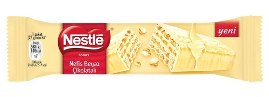 Nestle Beyaz Çikolatalı Gofret 27 gr