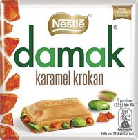 Nestle Karamel Krokan Çikolata 60 gr 12 Adet