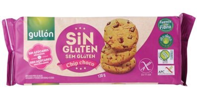 Gullon Glutensiz Damla Çikolatalı Bisküvi 130 gr