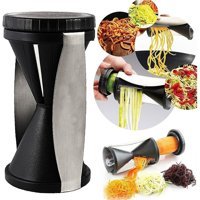 Gurmender Slicer Spiral Rondo Doğrayıcı Siyah