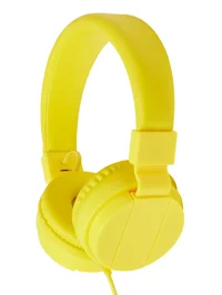 Smiggle  Neon Mikrofonsuz Kablolu Kulak Üstü Kulaklık Sarı