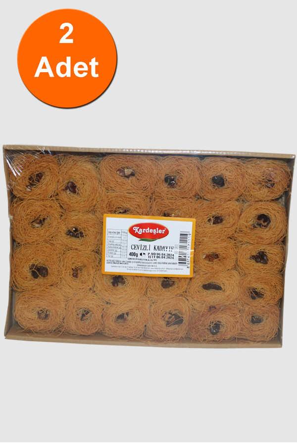 Kardeşler Cevizli Kızarmış Tel Kadayıf 2x400 gr