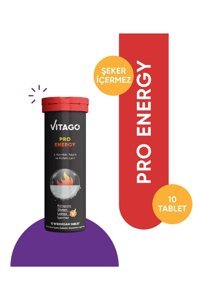 Vitago Pro Energy Aromalı Unisex Vitamin 10 Tablet