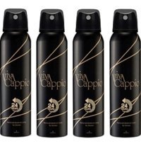 Viva Cappio Classic Sprey Kadın Deodorant 4x150 ml