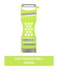 Caddemia Plastik Yeşil Rende
