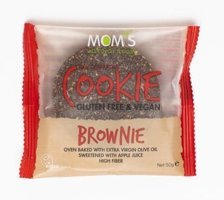 Mom's Natural Foods Gluten Free-Vegan Çikolatalı Bisküvi 50 gr