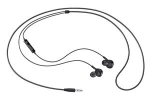 Samsung EO IA500B Silikonlu Mikrofonlu 3.5 mm Jak Kablolu Kulaklık Siyah