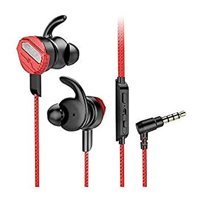 Rampage RM K35 Silikonlu Mikrofonlu 3.5 mm Jak Kablolu Kulaklık Kırmızı