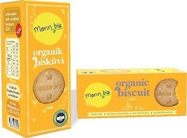 Monn Bio Organik Yulaflı Bisküvi 80 gr