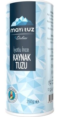 Mayi Tuz İyotlu Kristal Kaynak Tuzu Kutu 250 gr