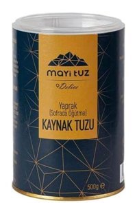 Mayi Tuz İyotlu Yaprak Kaynak Tuzu Kutu 500 gr