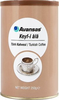 Avansas Sade Orta Kavrulmuş Türk Kahvesi 250 gr