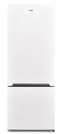 Vestel NFK52011 Çift Kapılı No Frost E 471 lt Rustik Beyaz Alttan Donduruculu Kombi Tipi Buzdolabı