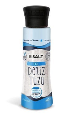 Biosalt İyotlu Kristal Deniz Tuzu Değirmen 400 gr
