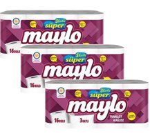 Maylo 3 Katlı 48'li Rulo Tuvalet Kağıdı