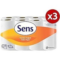 Sens 2 Katlı 3x16'lı Rulo Tuvalet Kağıdı