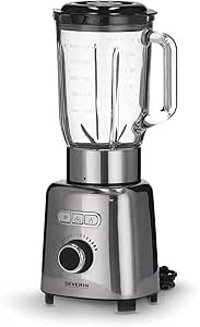Severin Sm 3710 1.5 lt Çift Bıçaklı Sürahili Blender Siyah