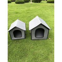 Lebeigo Su Geçirmez Dış Mekan Ahşap Köpek Kulübesi