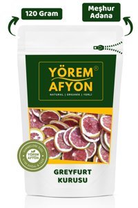 Gülçehre Güneşte Kurutulmuş Dilim Organik Şekersiz Greyfurt 120 gr
