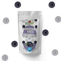 Sagafresh Dondurularak KurutulmuşTozu Organik Şekersiz Çekirdeksiz Aronya 25 gr