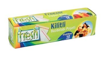 Freshup Kilitli Buzdolabı Poşeti 12'li