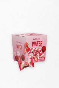 Patiswiss Çilek Kremalı Gofret 150 gr
