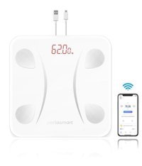 PerlaSmart PS01M Yağ Ölçen Vücut Analizi Yapan Bluetoothlu Kas Ölçen Şarjlı Dijital Akıllı Tartı