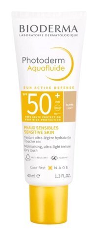 Bioderma Photoderm Aquafluide Renkli 50+ Faktör Hassas Ciltler İçin Nemlendirici Yüz Güneş Kremi 40 ml