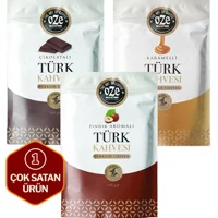Oze Karışık Orta Kavrulmuş Türk Kahvesi 3x100 gr
