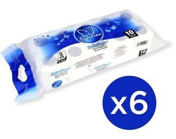 Papilion 2 Katlı 6x10'lu Rulo Tuvalet Kağıdı