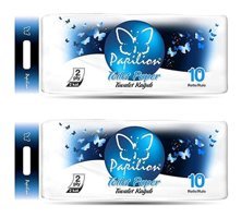 Papilion 2 Katlı 2x10'lu Rulo Tuvalet Kağıdı