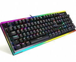 Inca IKG-451 Türkçe RGB 104 Tuşlu Brown Switch Kablolu Siyah Mekanik Klavye