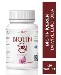 Leeroy Biotin Yetişkin Vitamin 120 Adet Tablet