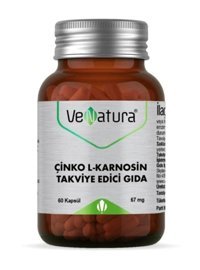 Venatura Çinko L-karnosin Yetişkin Vitamin 60 Adet Kapsül