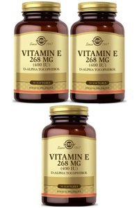 Solgar Vitamin E Yetişkin Vitamin 3x50 Adet Kapsül