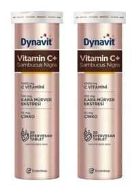 Dynavit Sambucus Portakal Yetişkin Vitamin 2x20 Adet Tablet