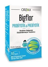 Orzax Bigflor Yetişkin Vitamin 10 Adet Kapsül