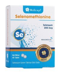 Medicago Selenomethionine Yetişkin Vitamin 60 Adet Tablet