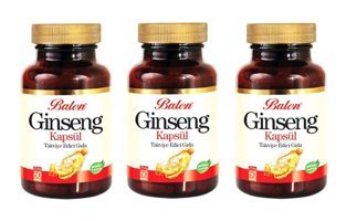 Balen Ginseng Yetişkin Vitamin 3x60 Adet Kapsül