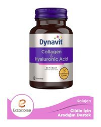 Dynavit Collagen Hyaluronic Acid Yetişkin Vitamin 30 Adet Tablet