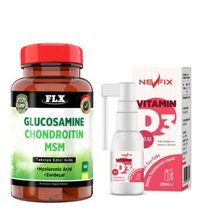 Flx Chondroitin Msm Vitamin D3 Yetişkin Vitamin 60 Adet 20 ml Tablet